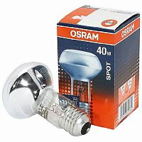 Лампа накаливания Osram Concentra R63 Спот E27 220В 40Вт 63х104мм картинка 